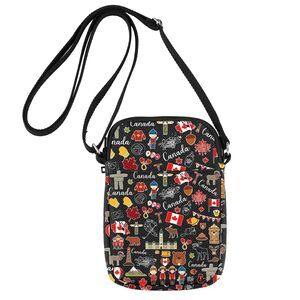 3160 Canada Crossbody Bag Canada Trip Gifts Canada Maple Leaf Travel Purse